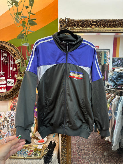 Vintage Men's Y2K Adidas Originals Track Jacket (S/M)
