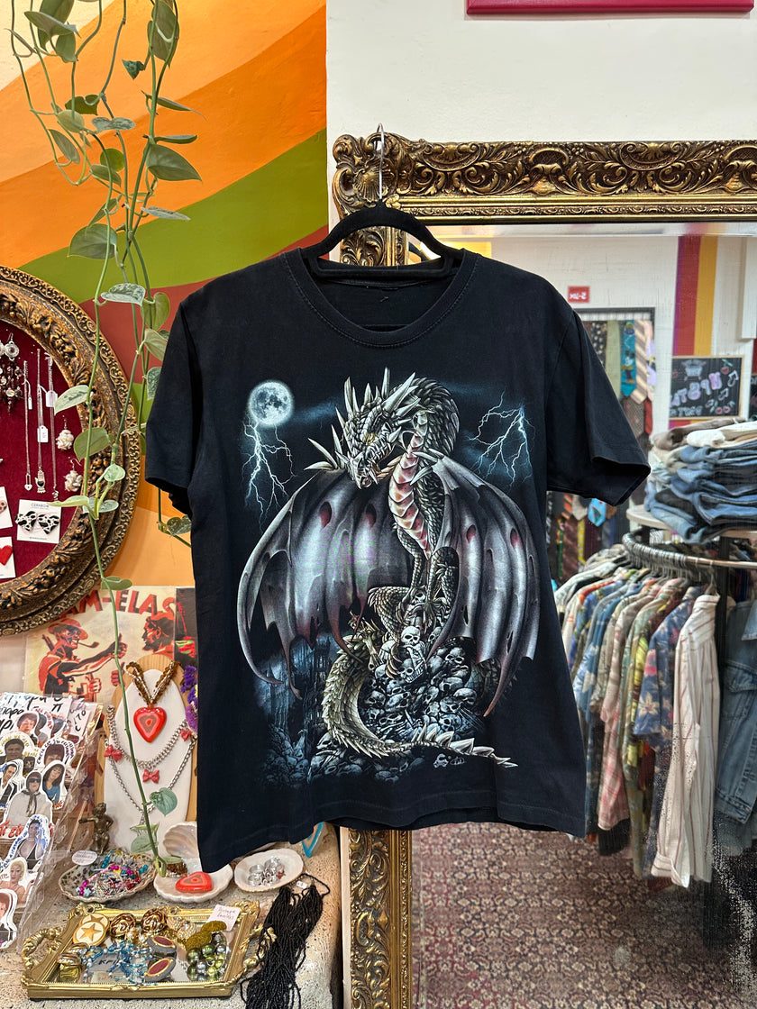 Vintage Men's graphic t-shirt (XS)