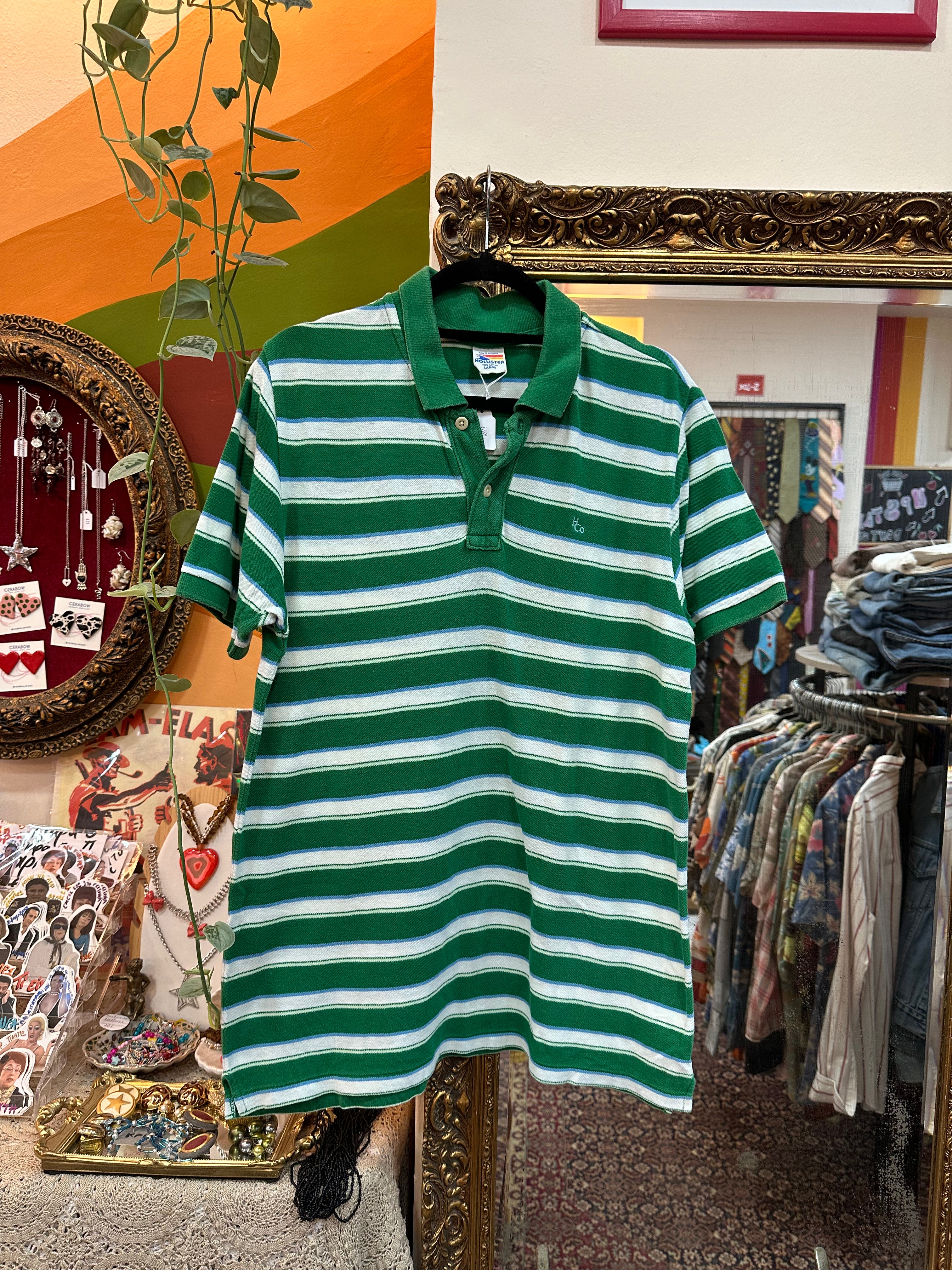 Vintage Hollister stripped t-shirt (L)