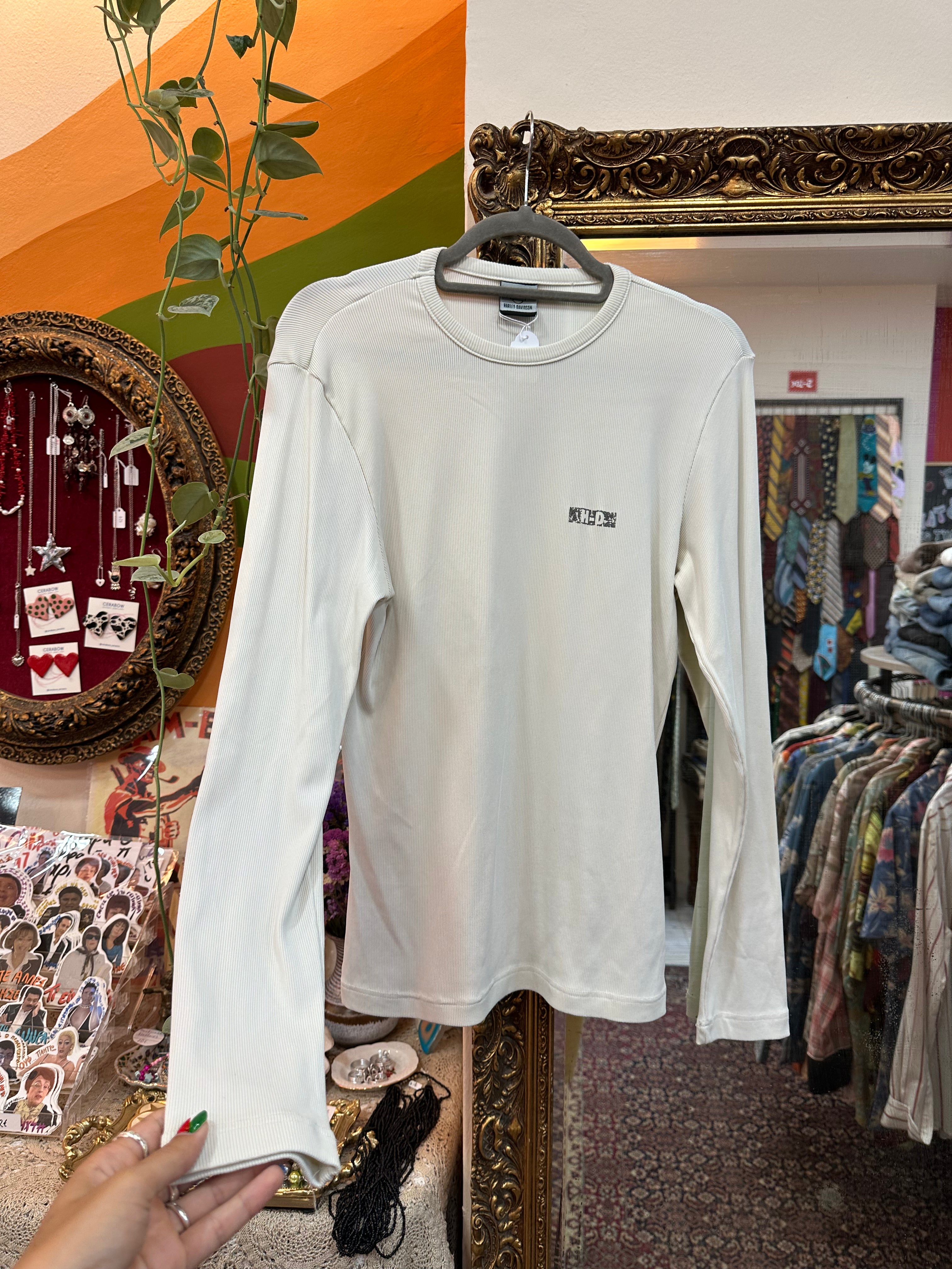 Harley Davidson longsleeve tight fit shirt (M)