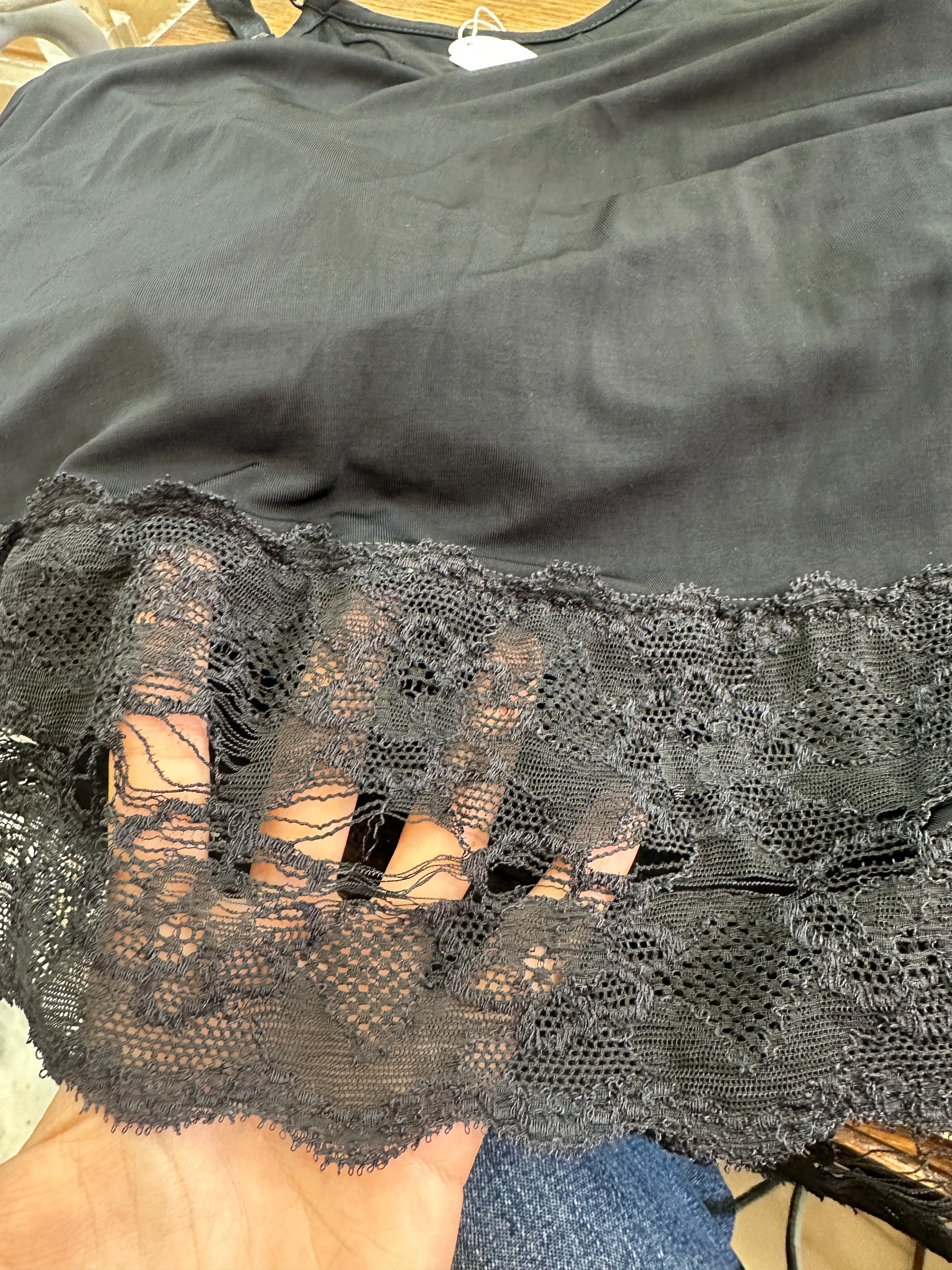 ONYX stretchy black hot dress (S/L)