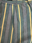 Vintage striped Bermuda shorts