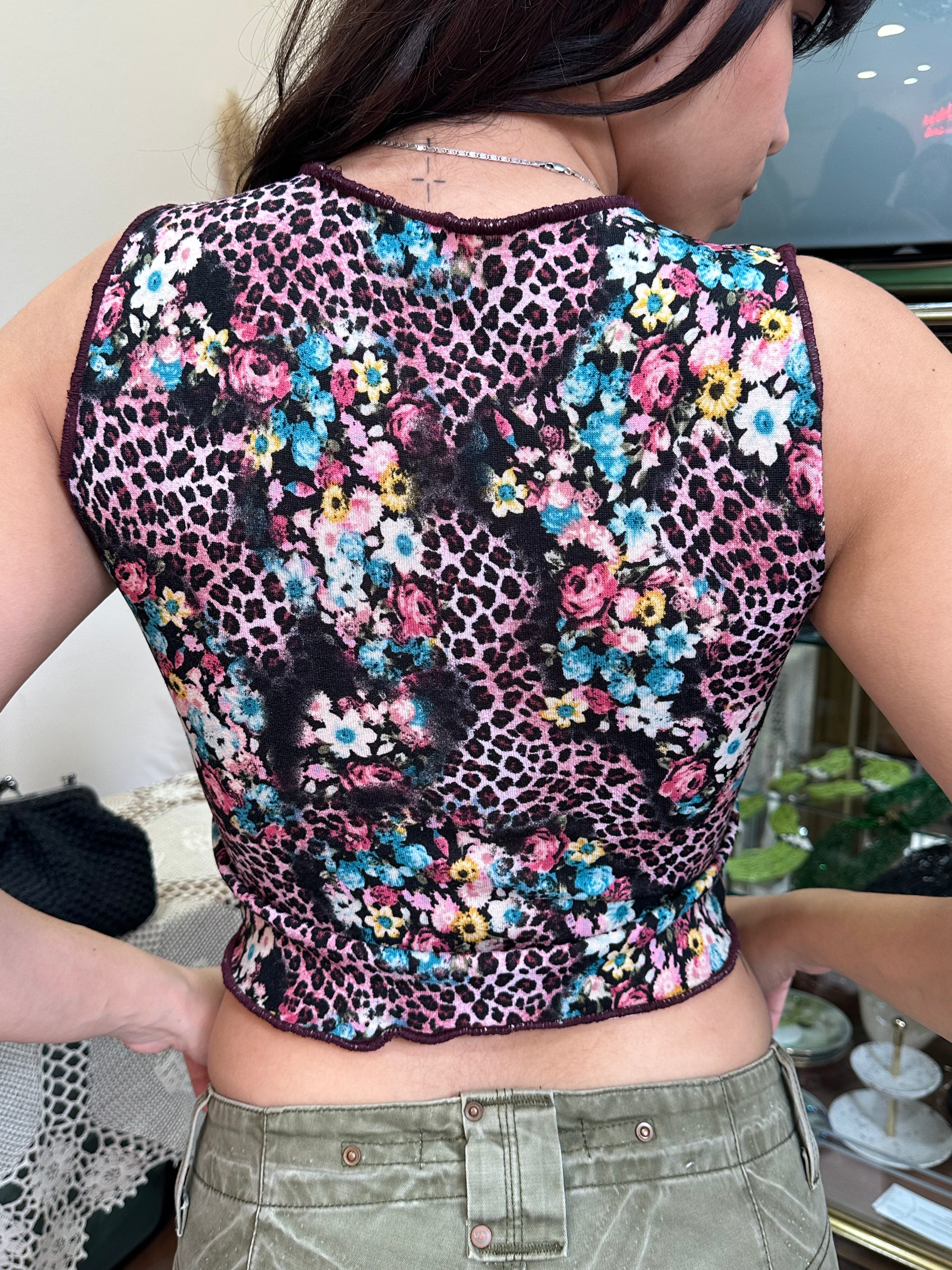 Super cute up-cycled Cosette top