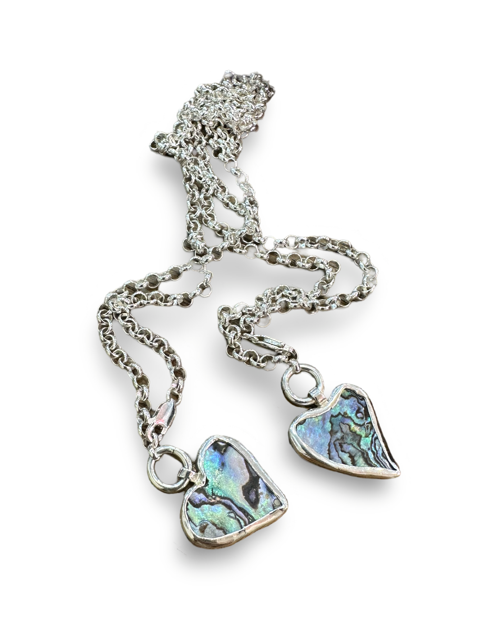 AMAS heart shaped silver 925 necklace