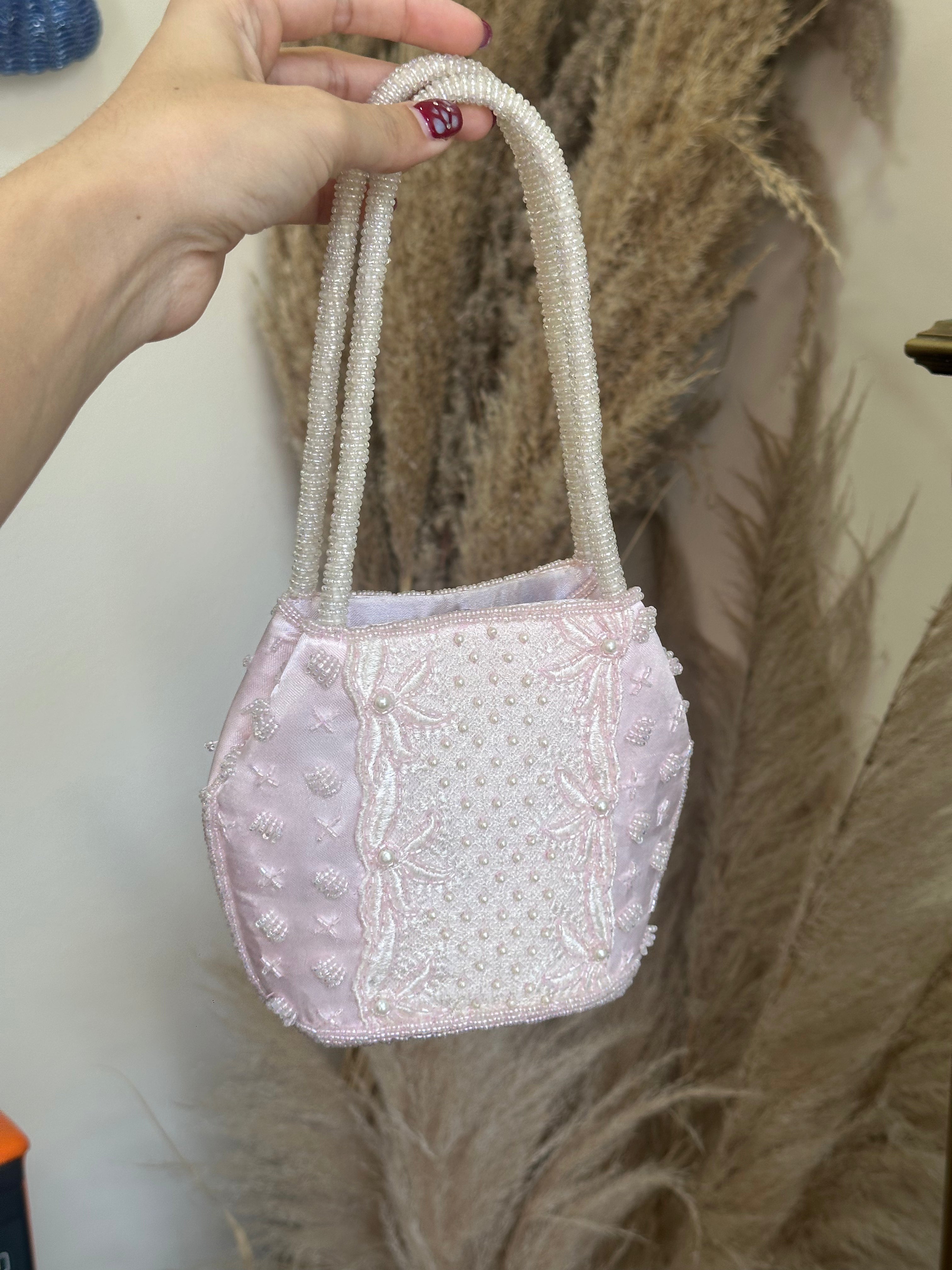 Super cute deadstock beaded mini bag