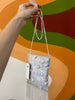 Super cute deadstock cross body beaded bag