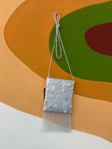 Super cute deadstock cross body beaded bag