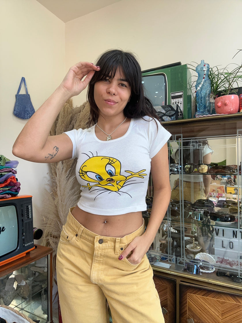 Super cute deadstock Tweety baby tee