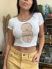 Super cute deadstock graphic baby tee