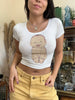 Super cute deadstock graphic baby tee