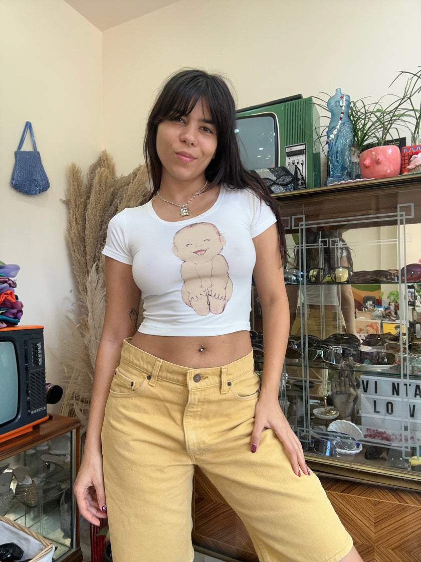 Super cute deadstock graphic baby tee