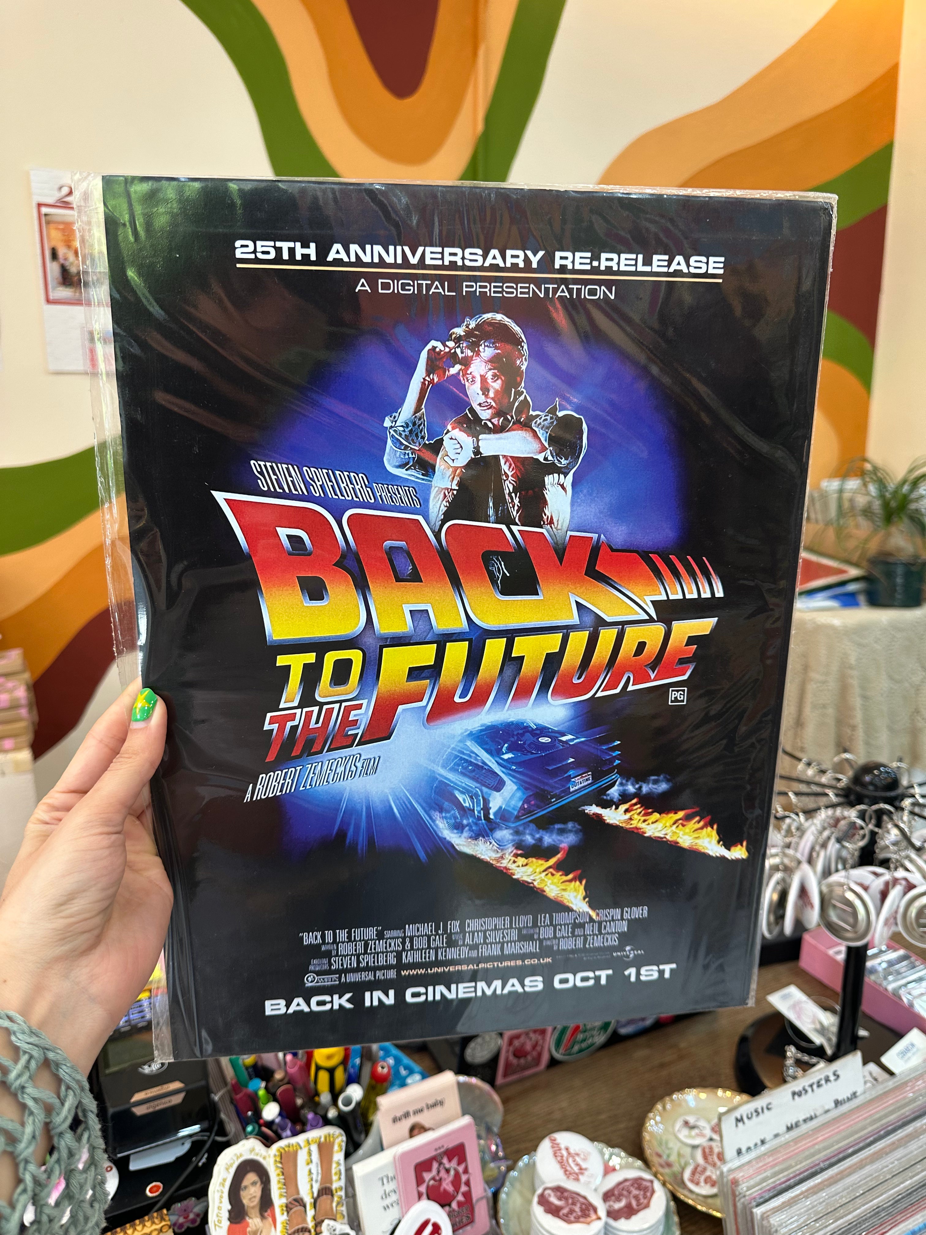 Back to the future movie poster