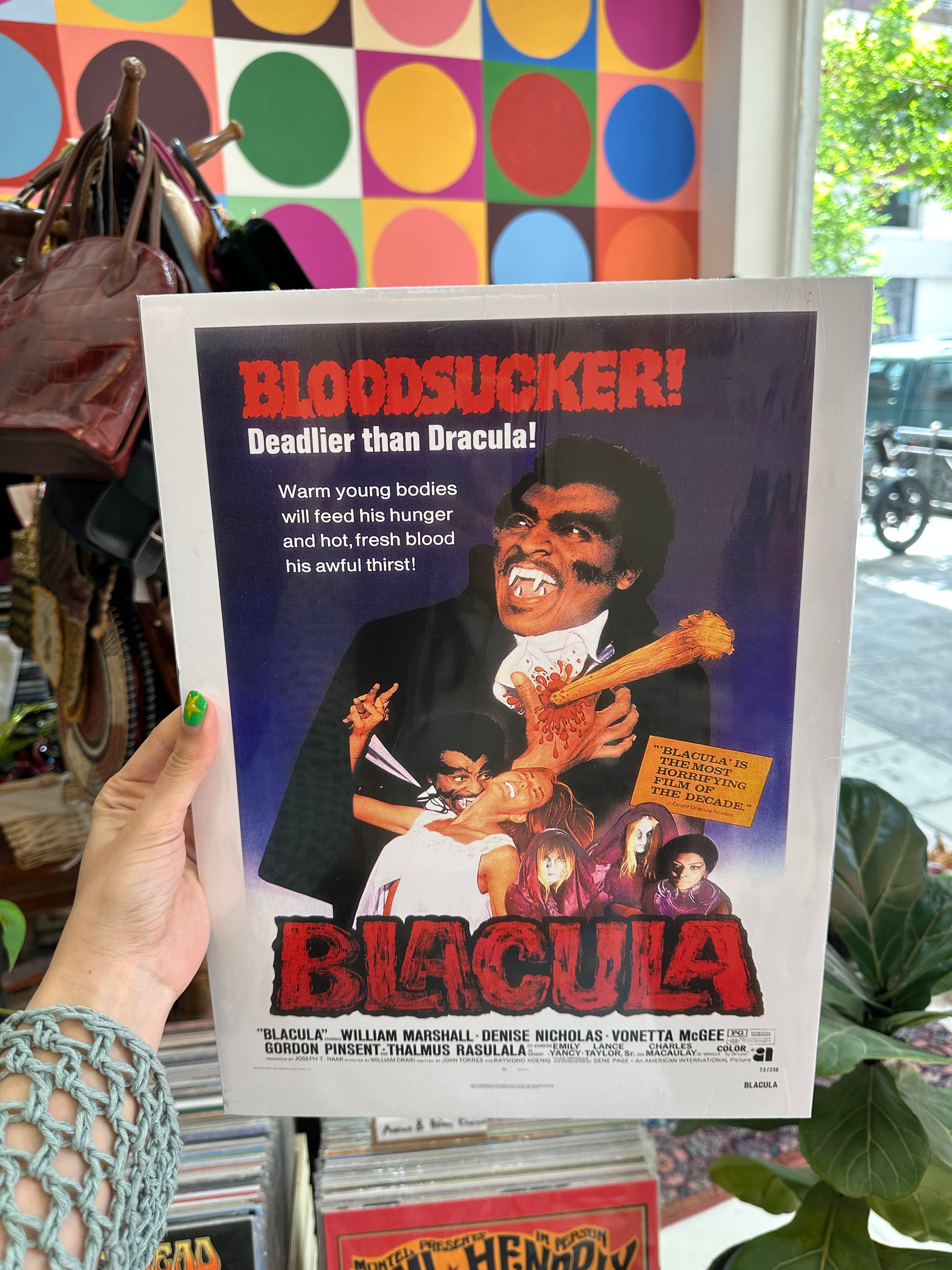 Blacula movie poster