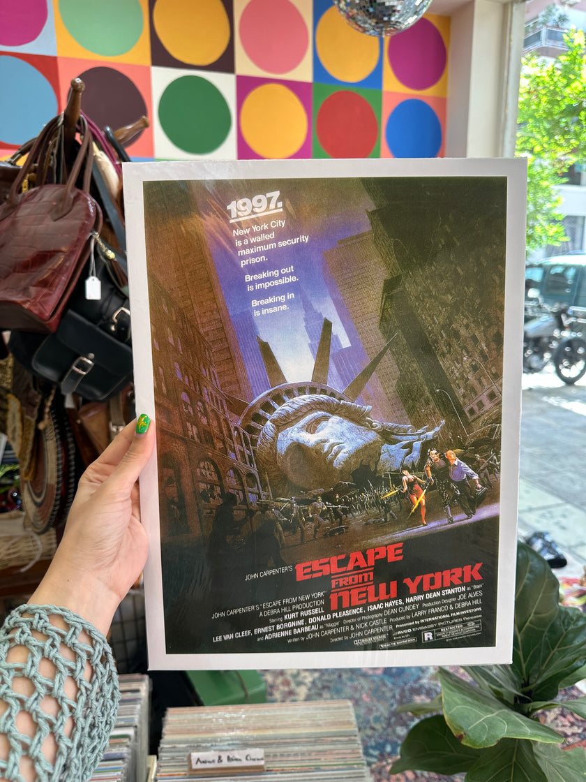 Escape from New York movie poster