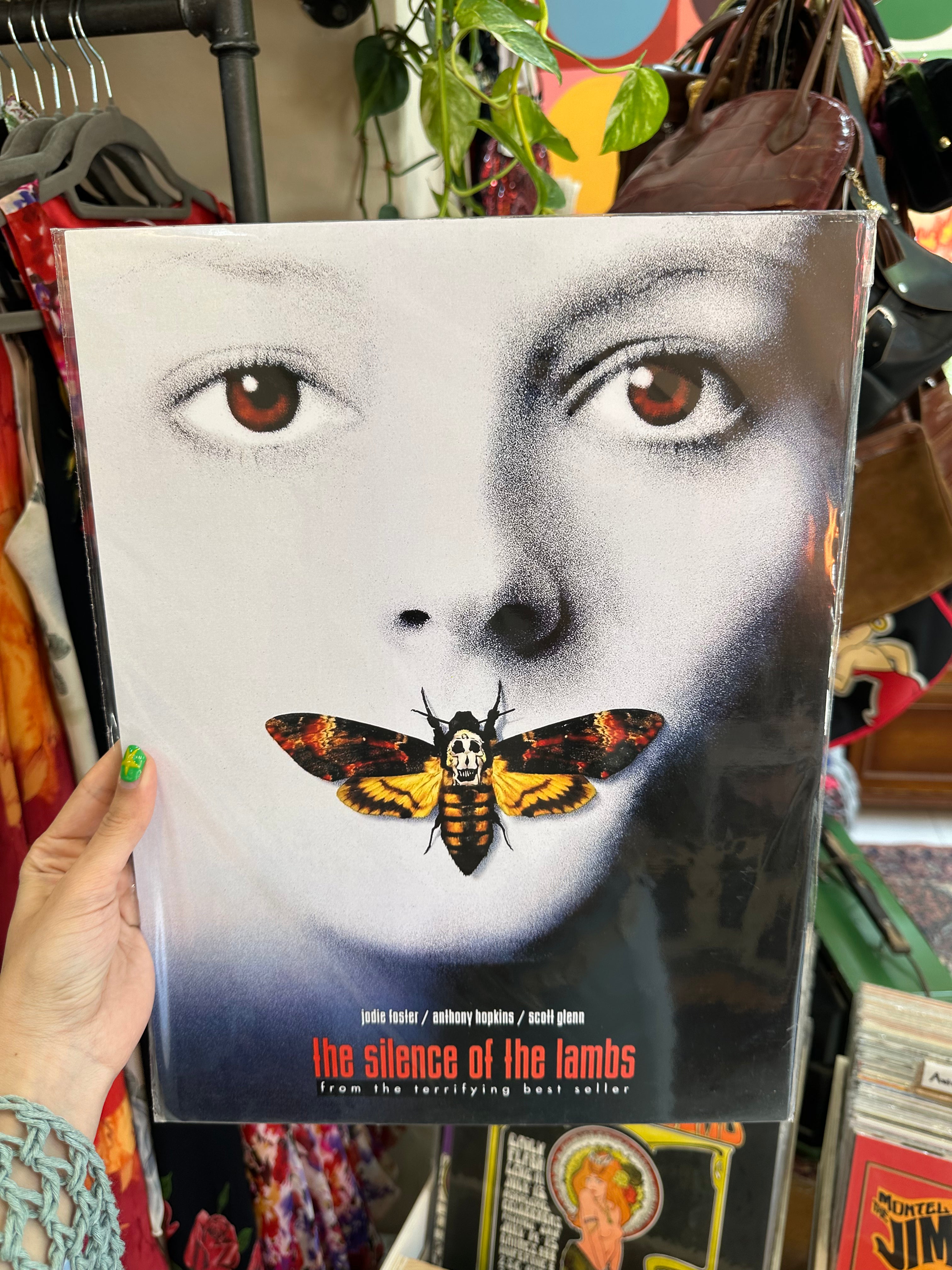 The silence of the lambs movie poster