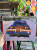 Vintage car poster