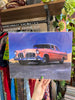 Vintage car poster