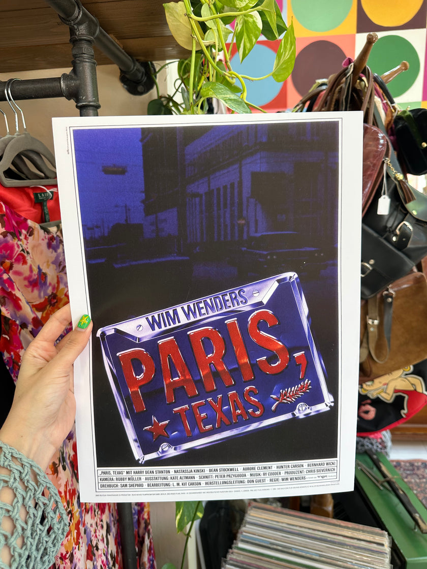 Paris Texas movie poster