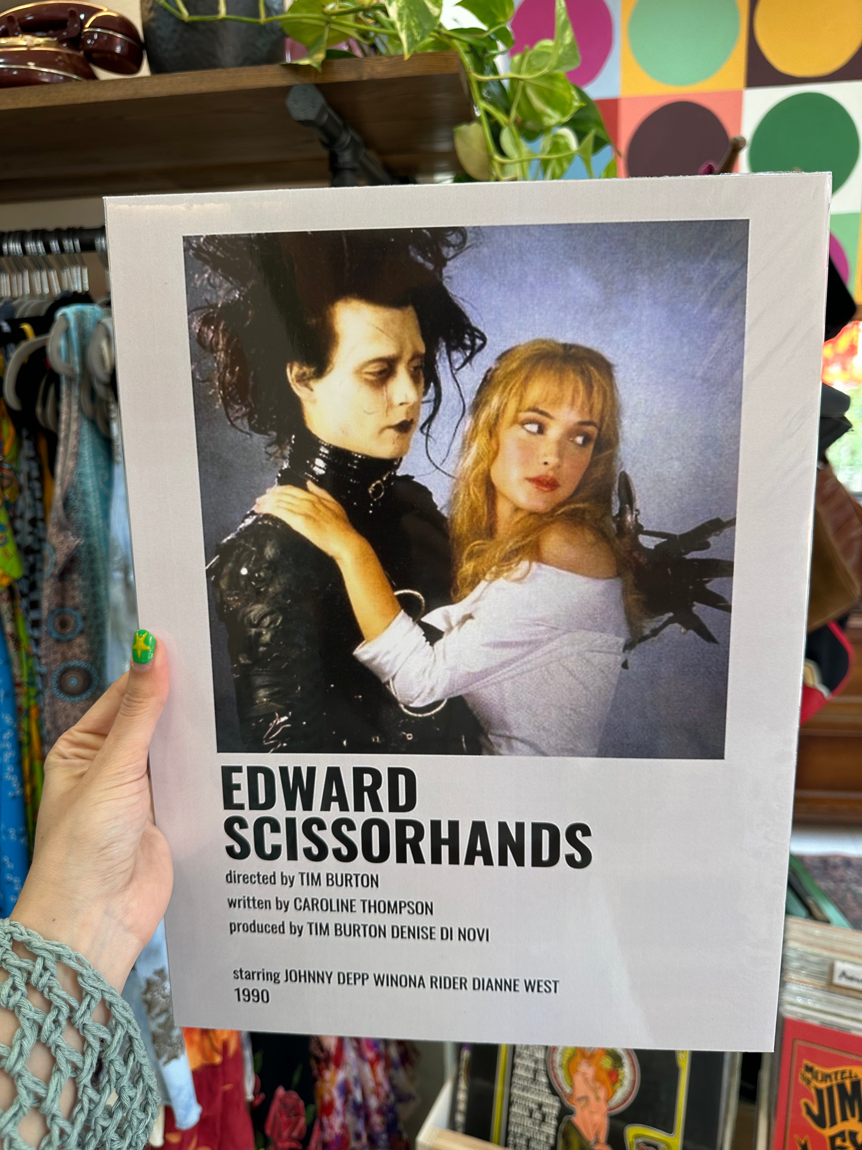 Edward Scissorhands movie poster