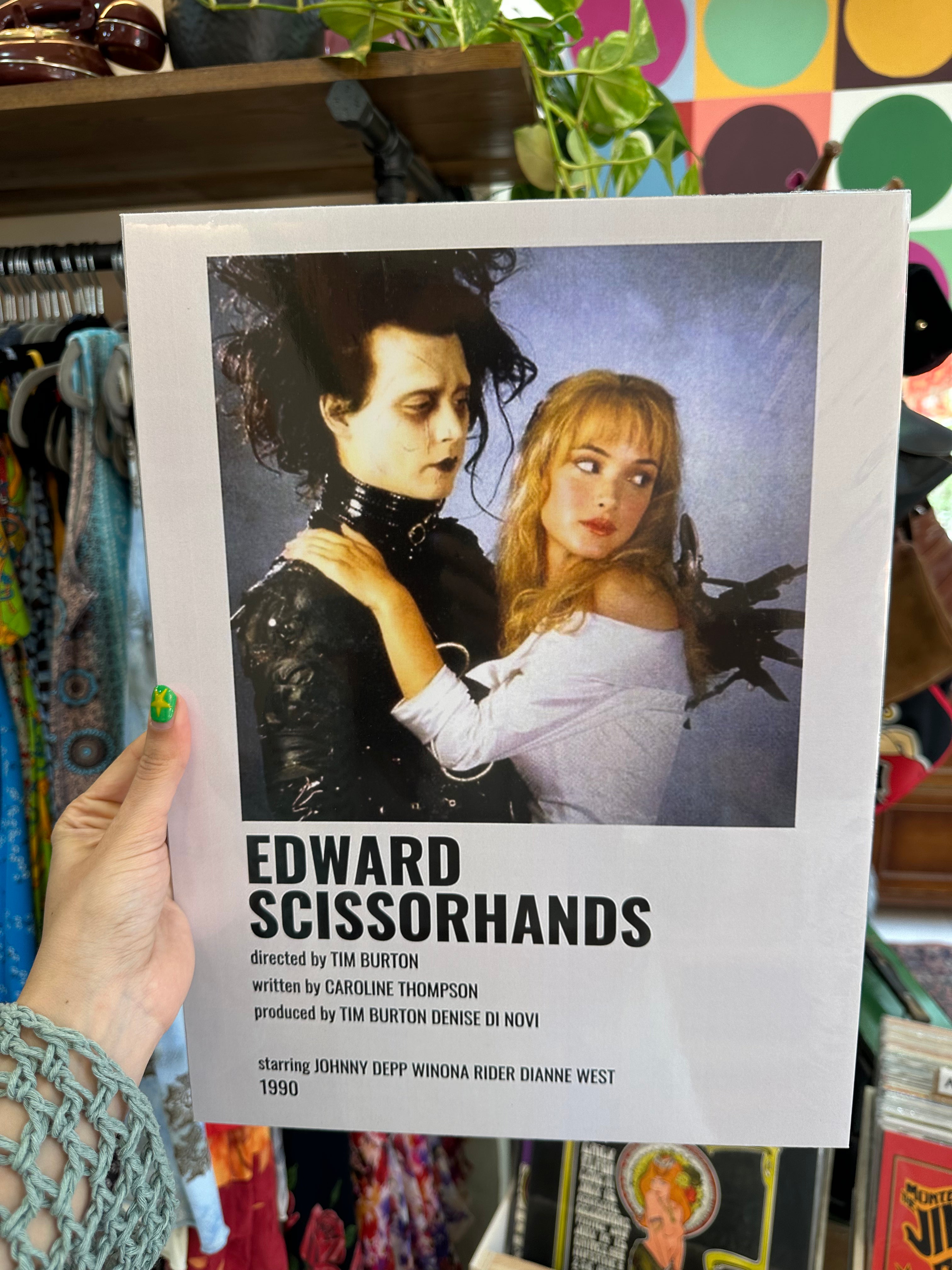Edward Scissorhands movie poster