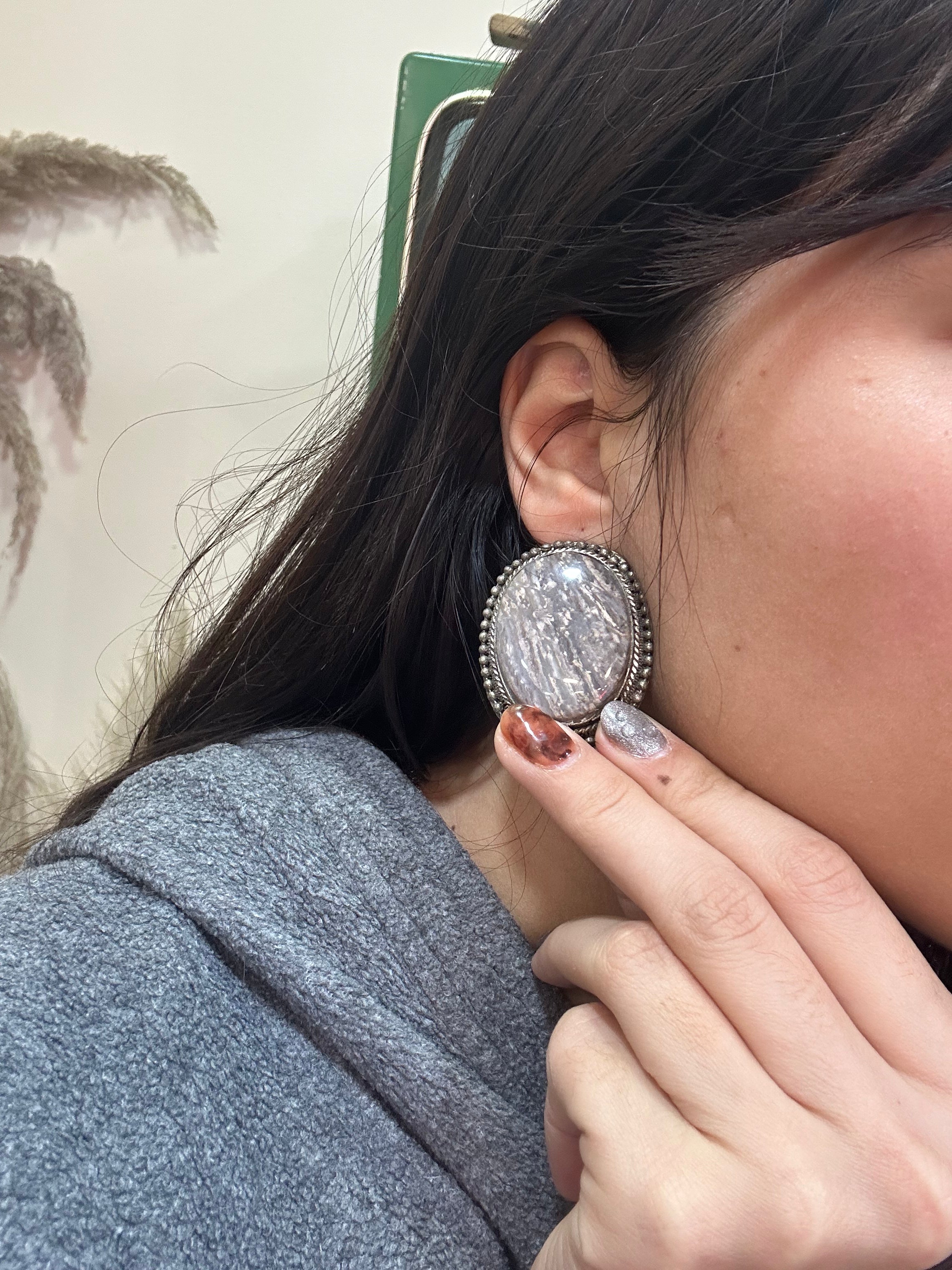 Clip on earrings