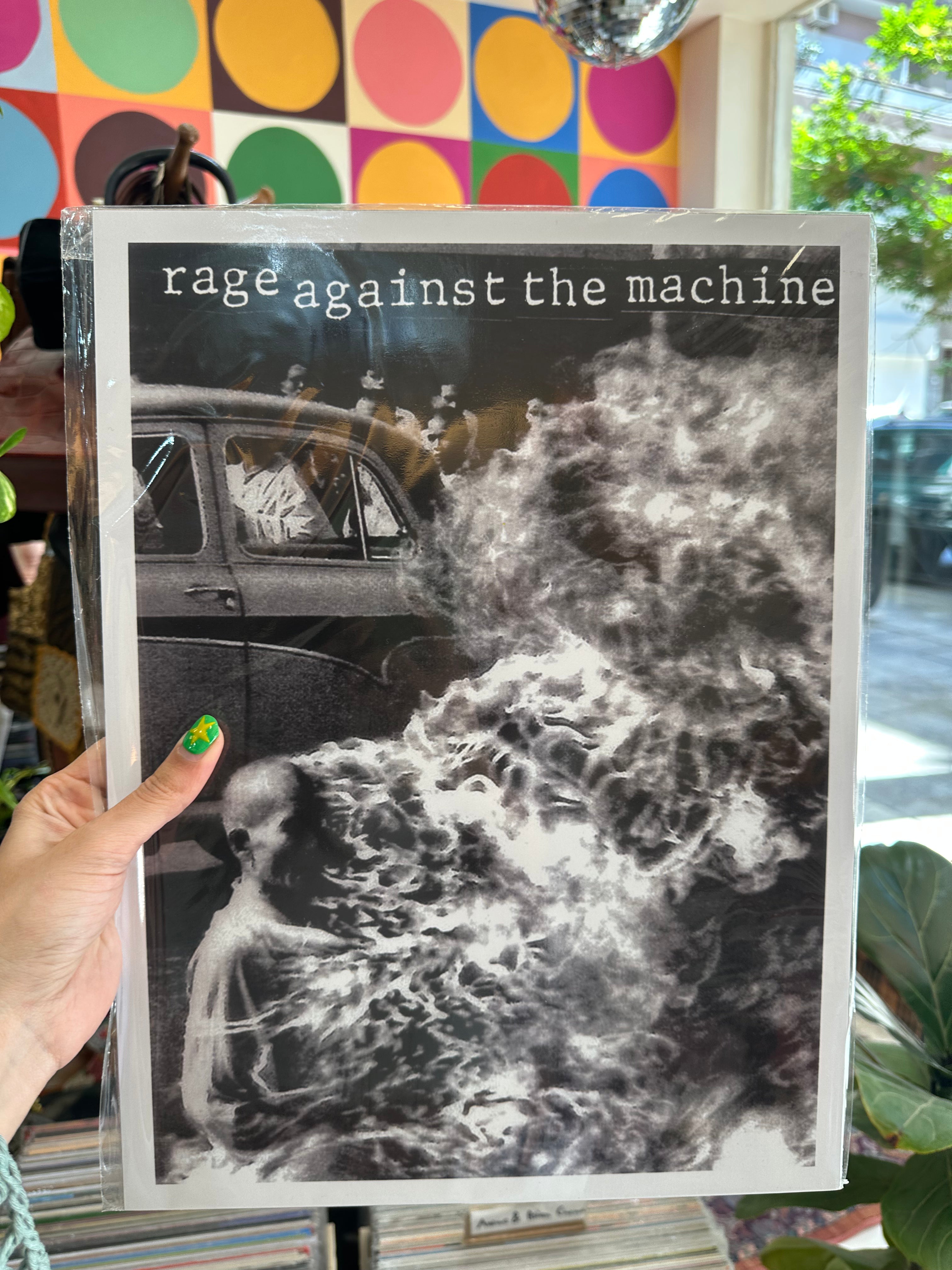 Rage against the machine poster