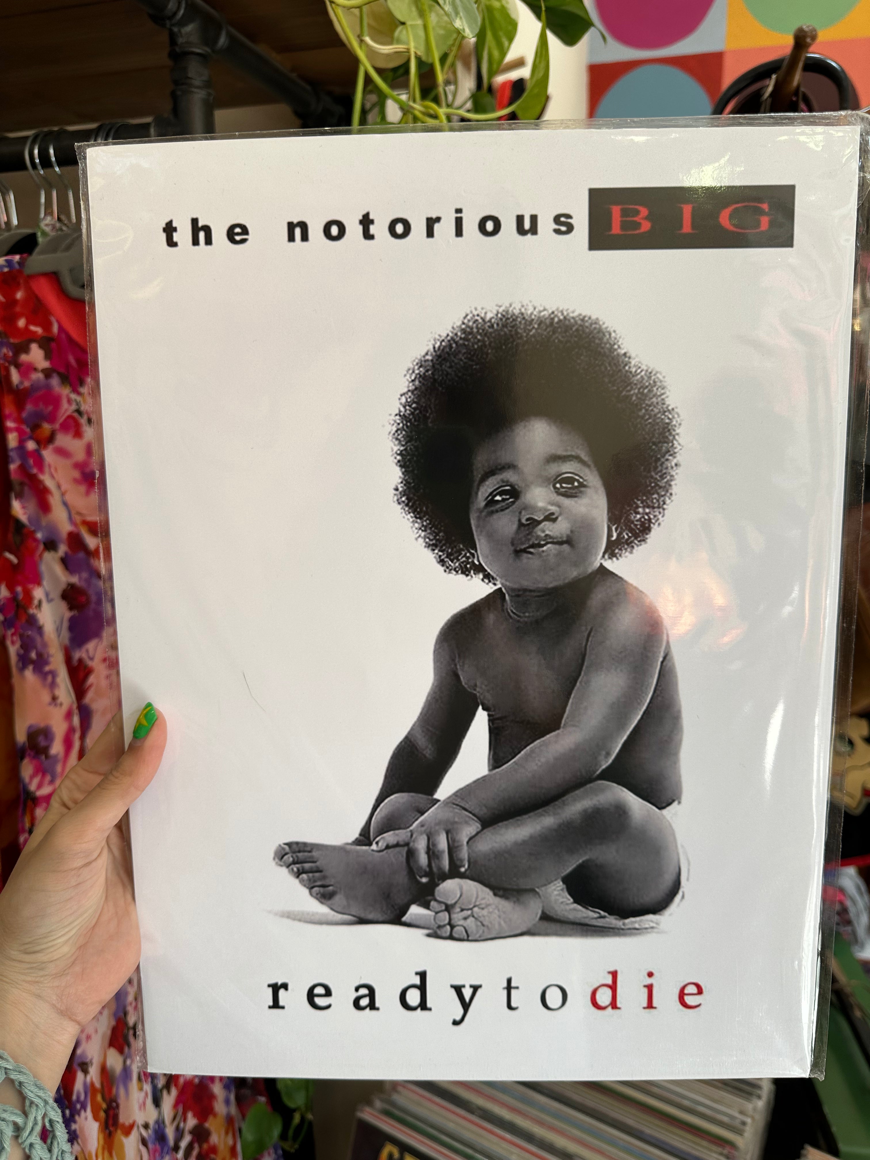 The notorious B.I.G poster