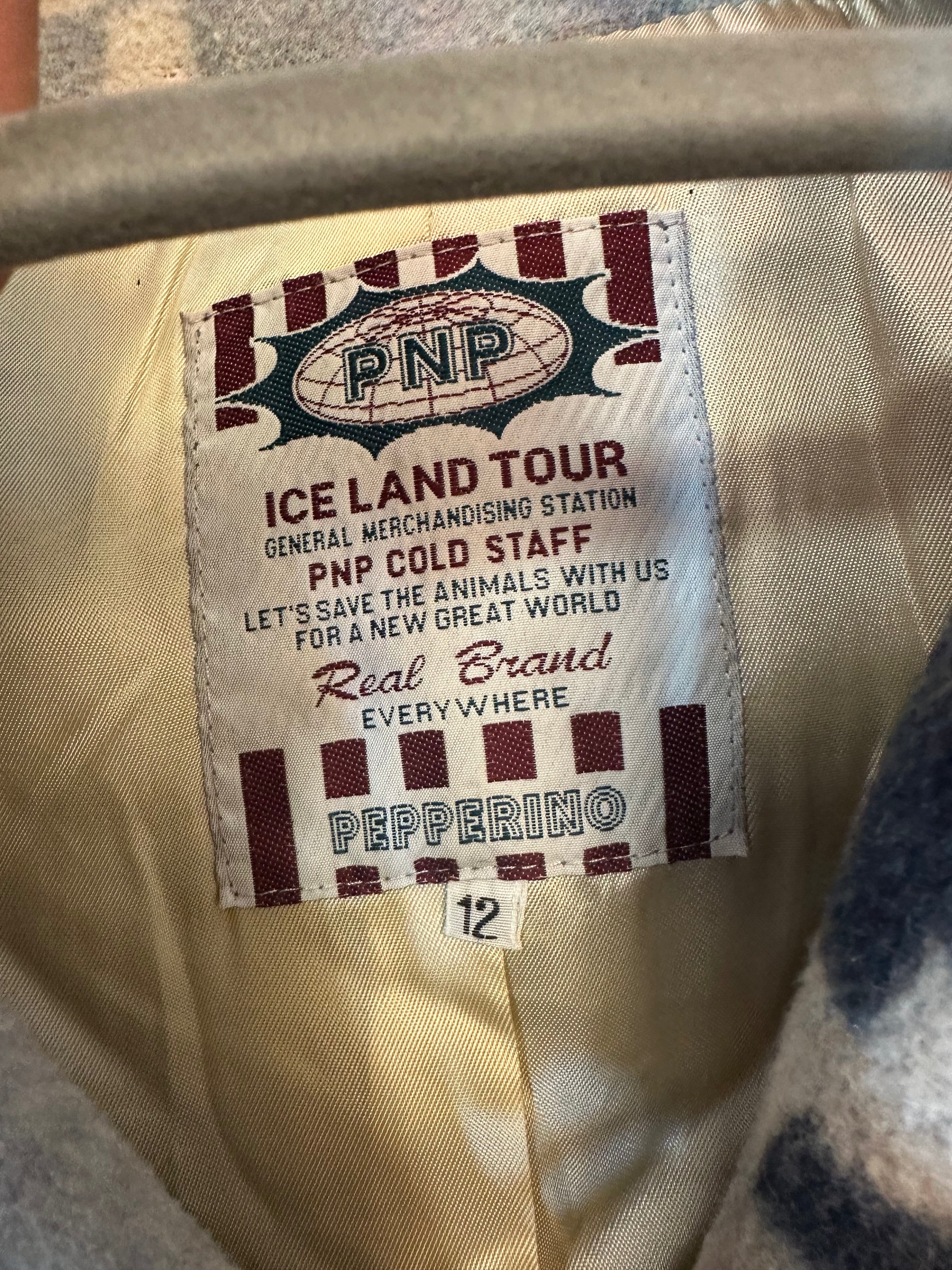 Hooded Toggle Wool Duffle Coat – Southwestern Aztec Style Pattern