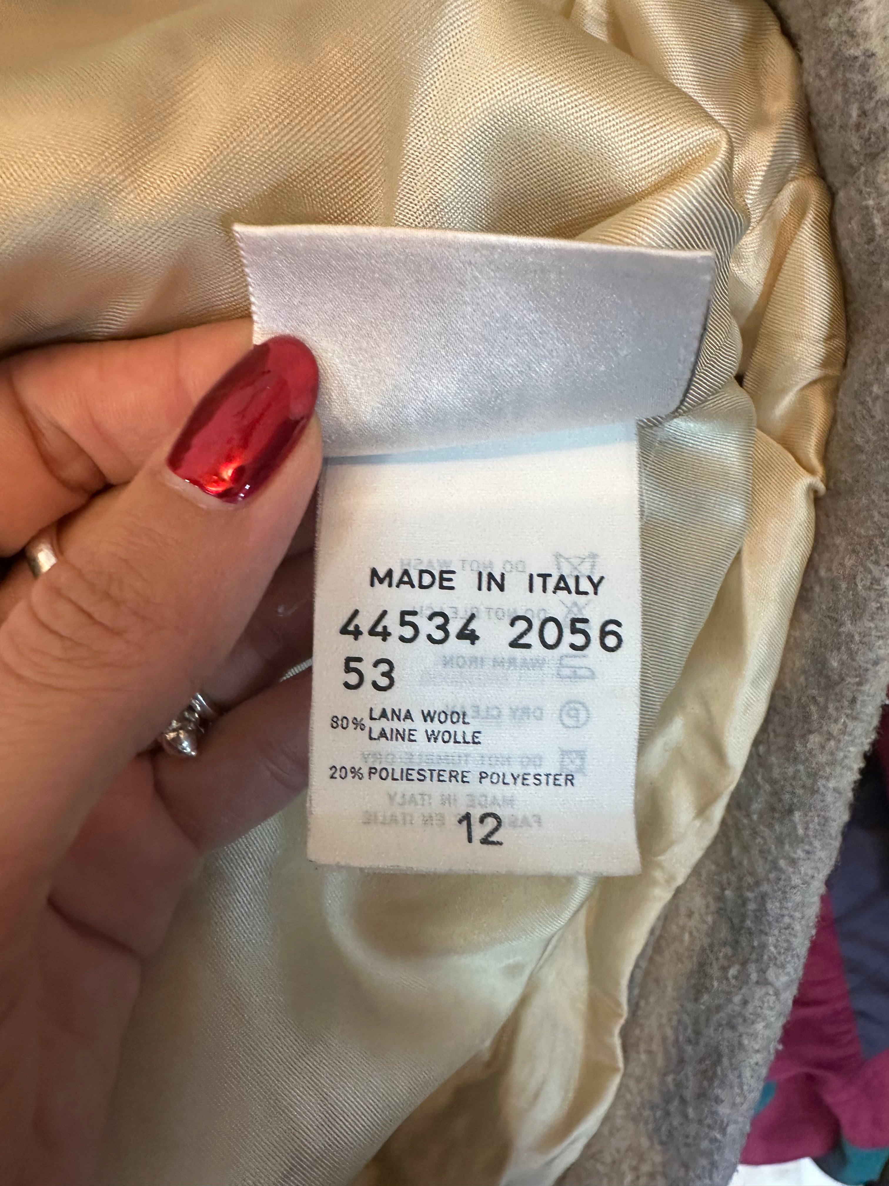 Hooded Toggle Wool Duffle Coat – Southwestern Aztec Style Pattern