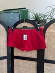 Super hot deadstock red shorts