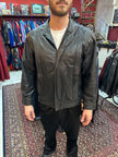 Vintage Men’s leather bomber jacket (L)