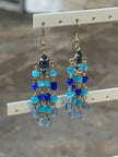 Deadstock beaded boho earrings