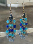 Deadstock beaded boho earrings