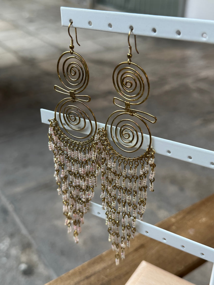Deadstock big boho earrings