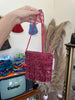 Vintage beaded cross body mini bag