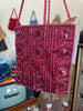 Vintage beaded cross body mini bag