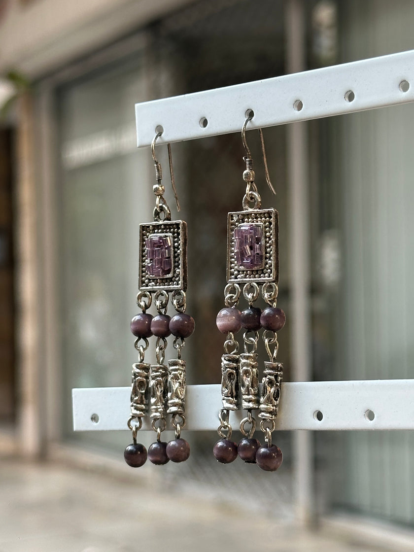 Deadstock boho earrings