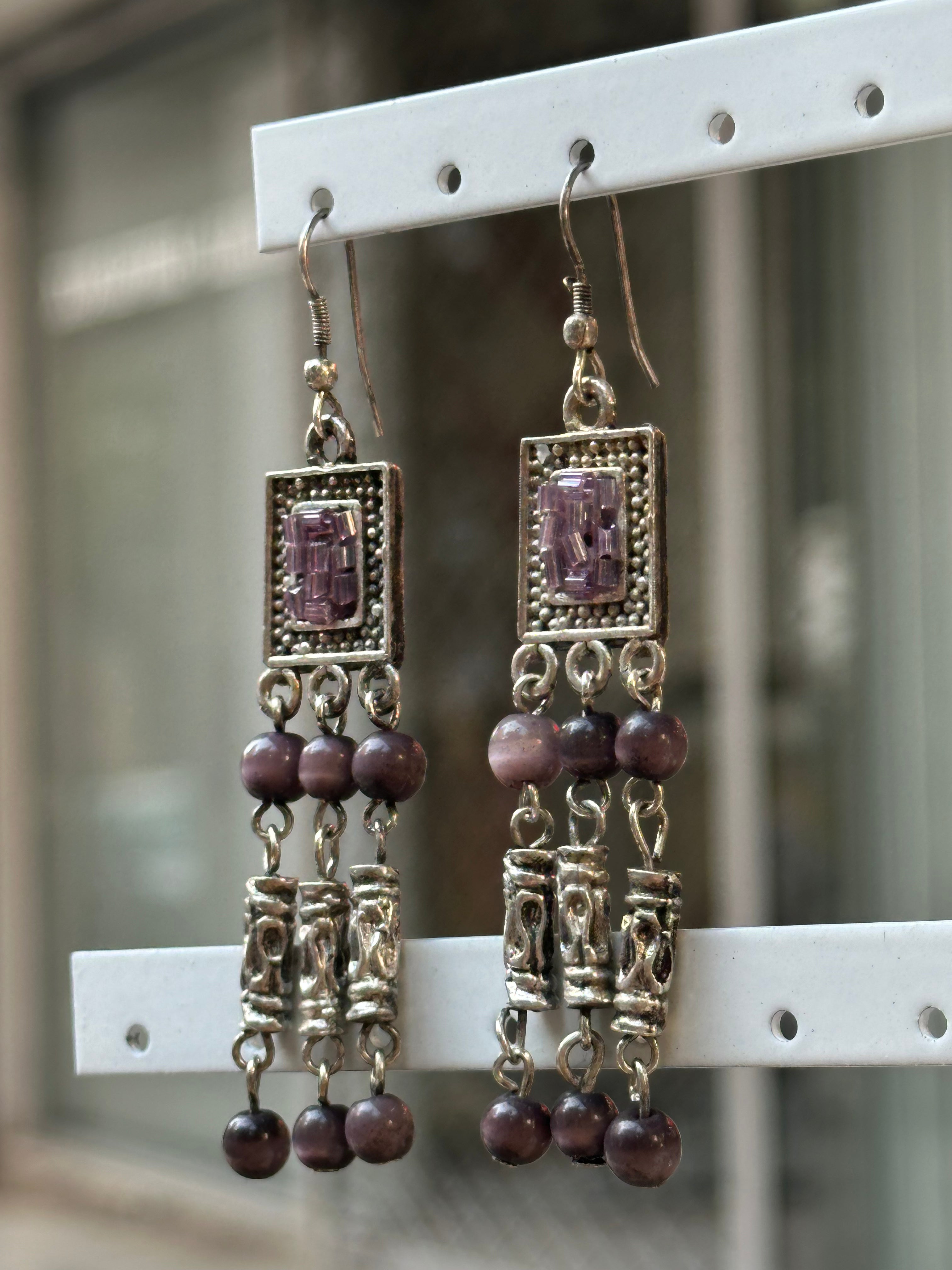 Deadstock boho earrings