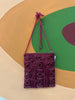 Vintage beaded cross body mini bag