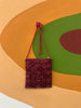 Vintage beaded cross body mini bag