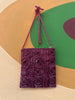 Vintage beaded cross body mini bag