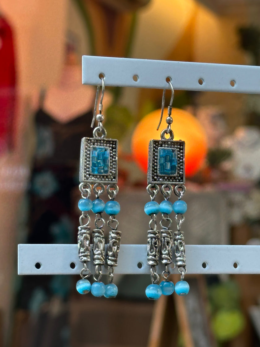 Deadstock boho earrings