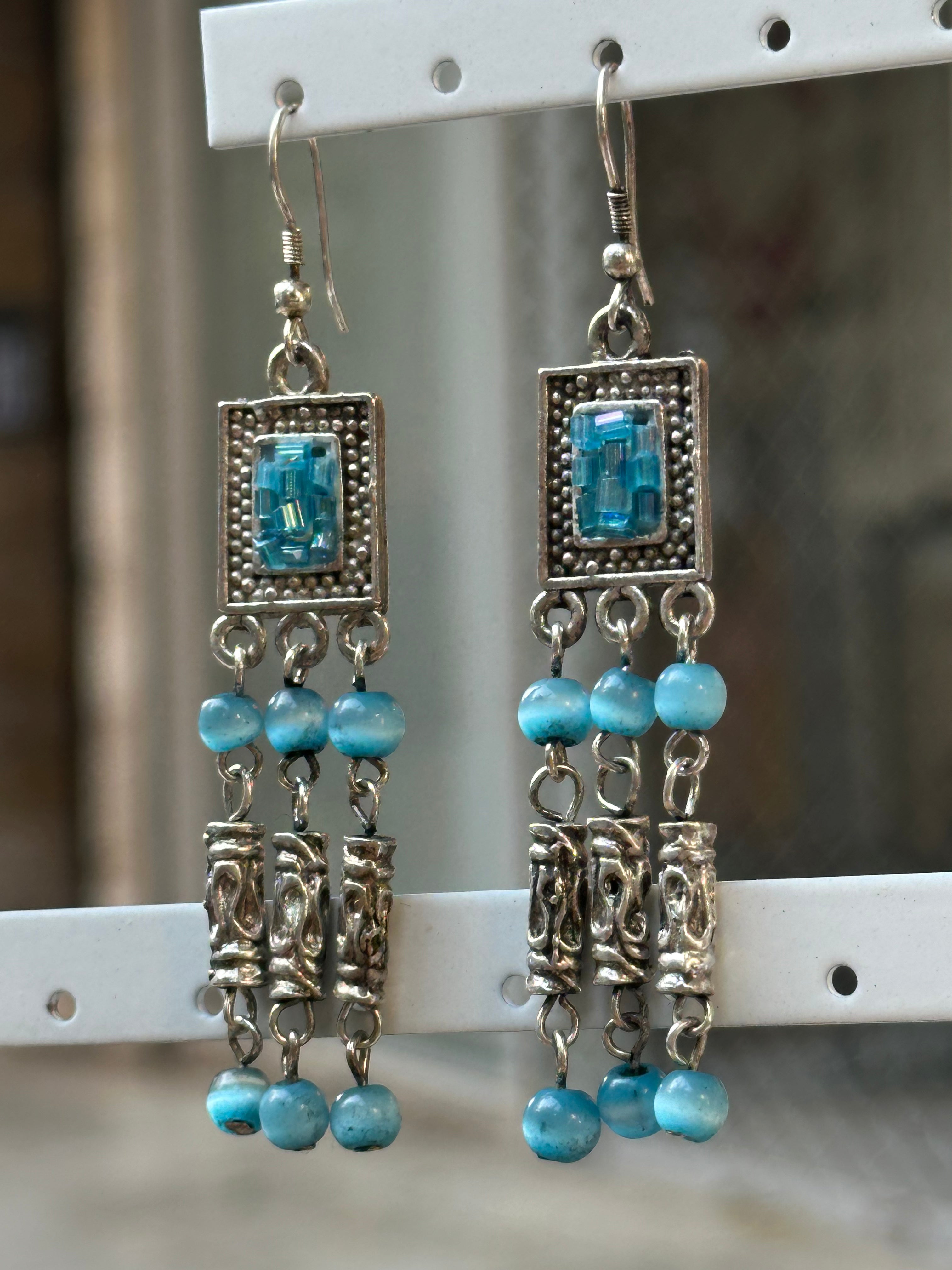 Deadstock boho earrings