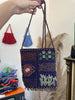 Stunning deadstock beaded cross body mini bag (purple)