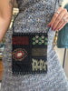 Beautiful deadstock beaded cross body mini bag (black)