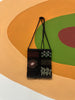 Beautiful deadstock beaded cross body mini bag (black)