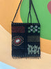 Beautiful deadstock beaded cross body mini bag (black)