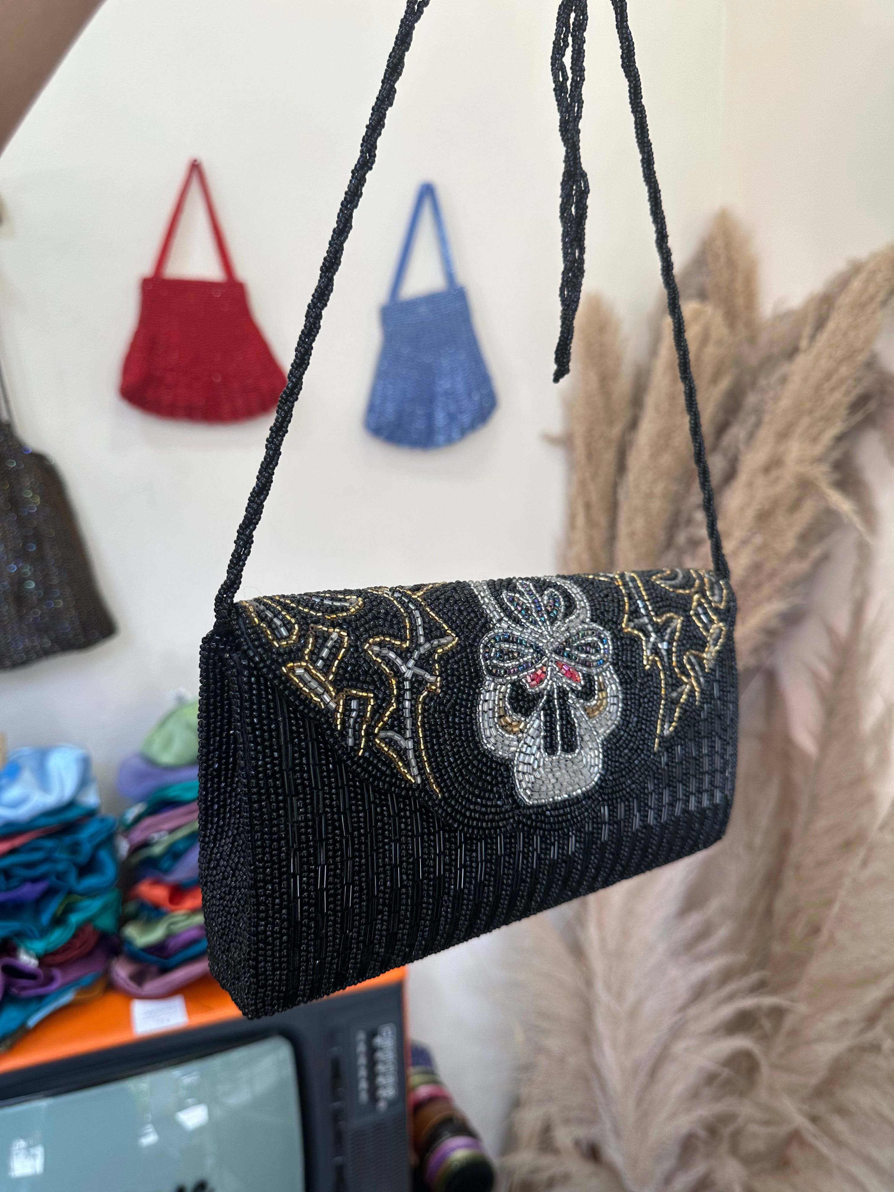 Stunning deadstock beaded bag