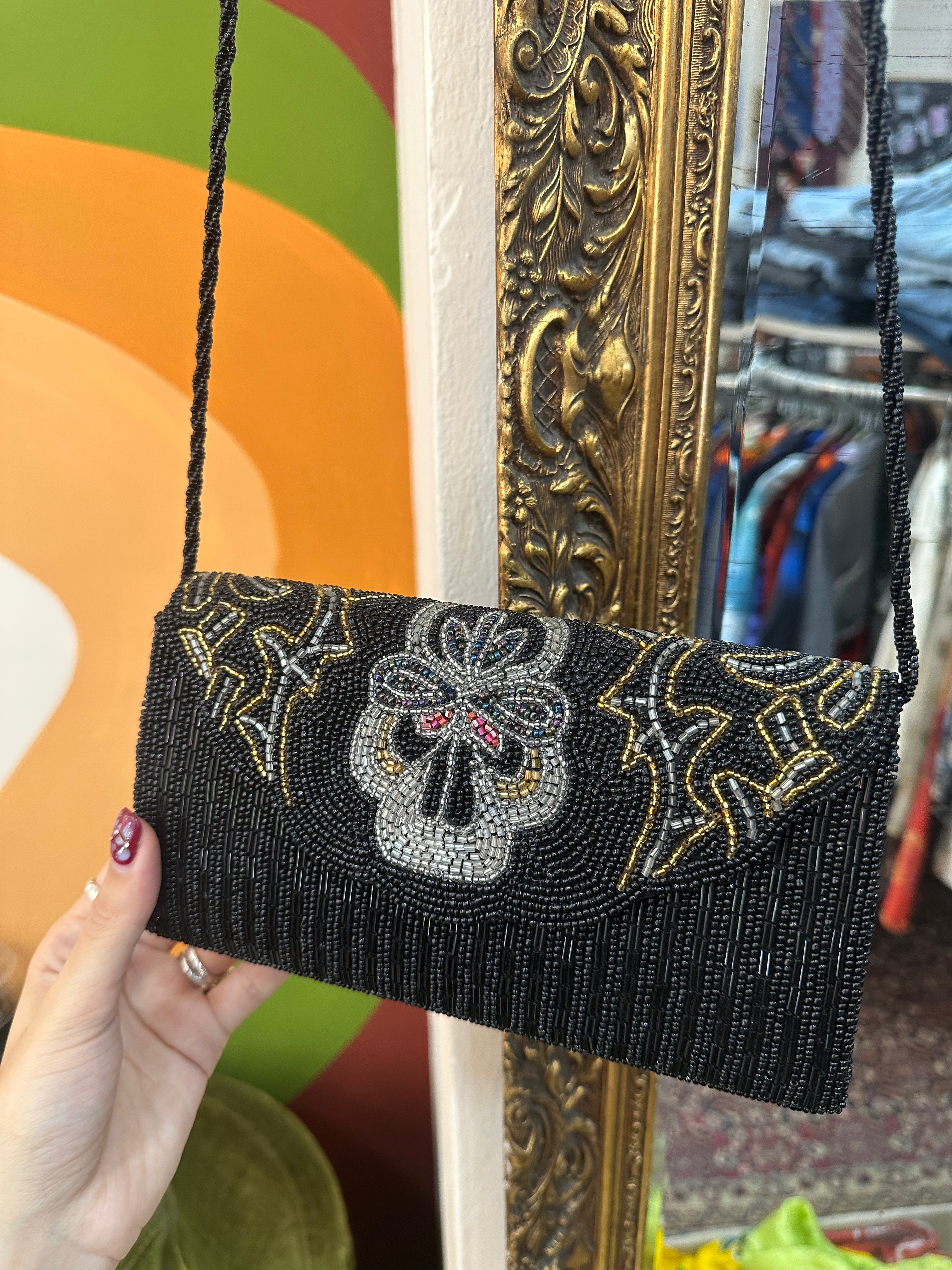 Stunning deadstock beaded bag