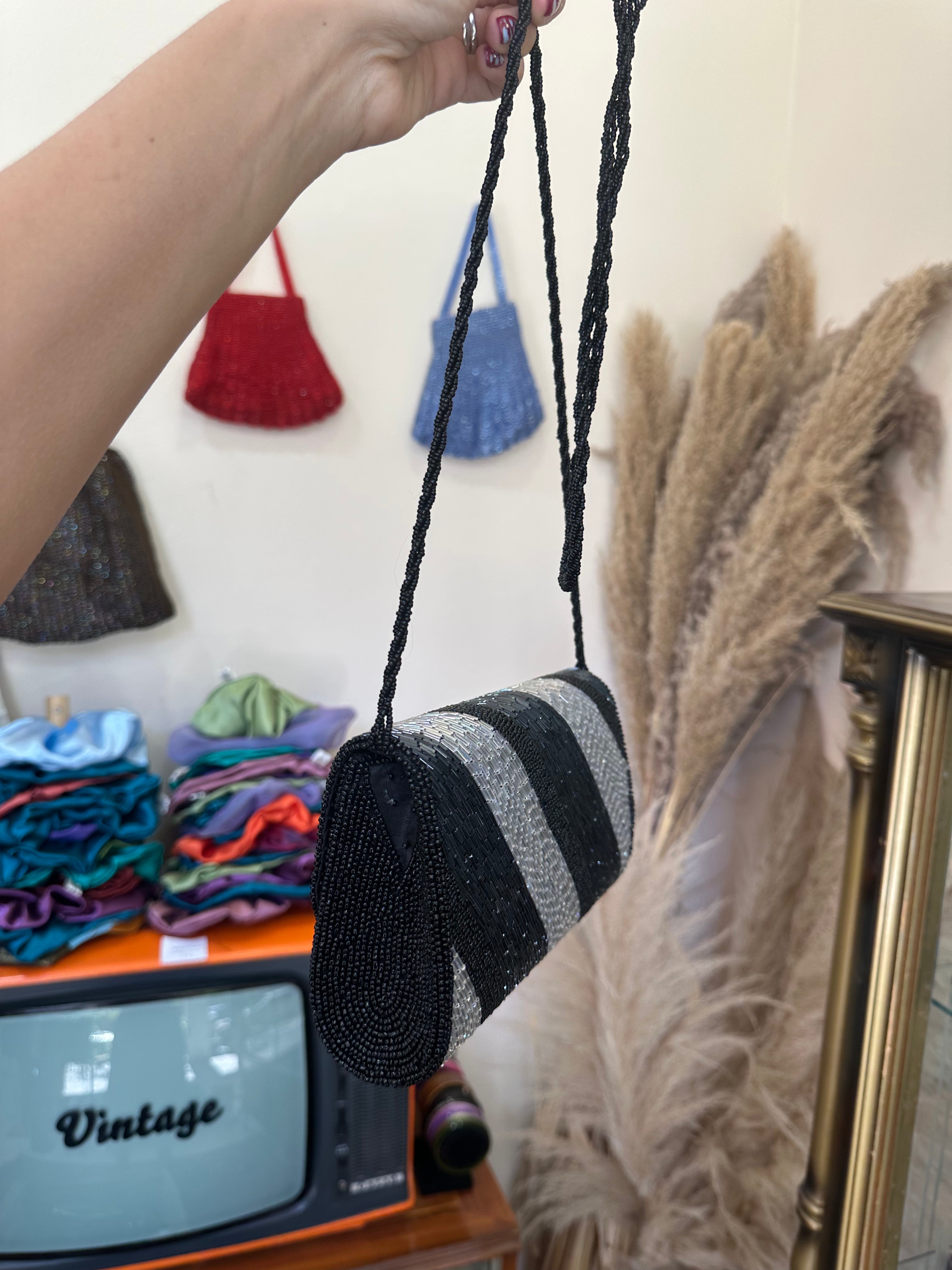 Stunning deadstock beaded bag